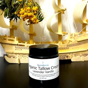 Organic Beef Tallow Cream - Lavender Vanilla - Made to order.